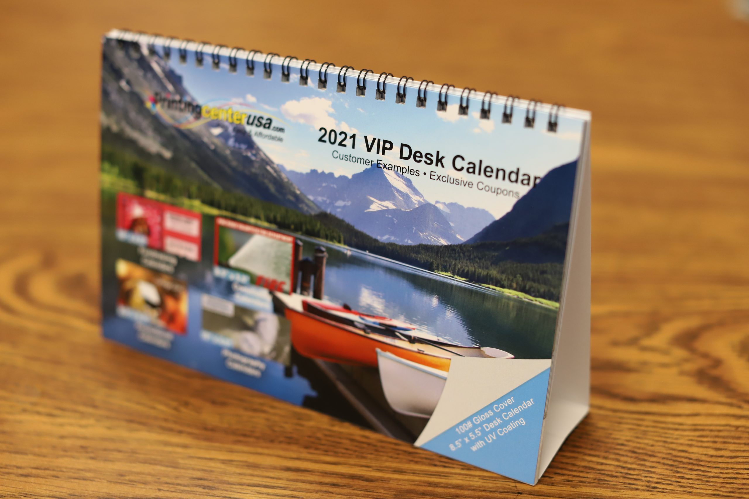 Desk Calendar Example