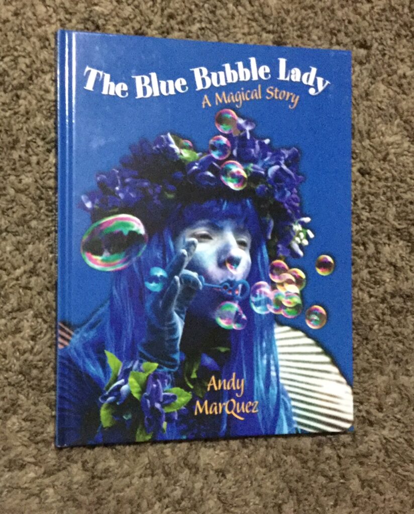 blue bubble lady andy marquez
