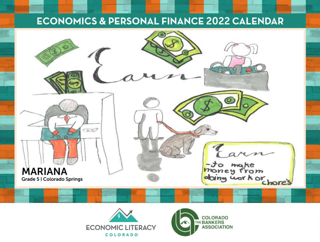 economic literacy colorado calendar