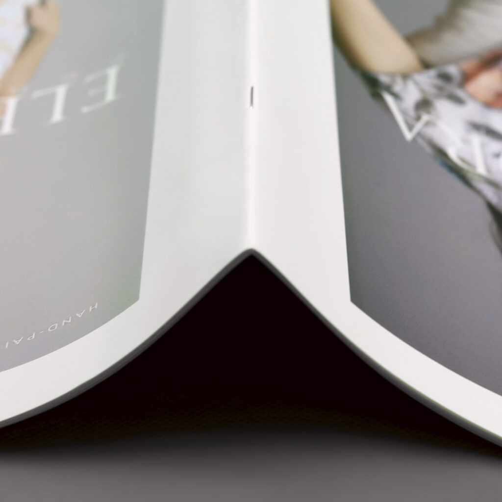 saddle stitch book design