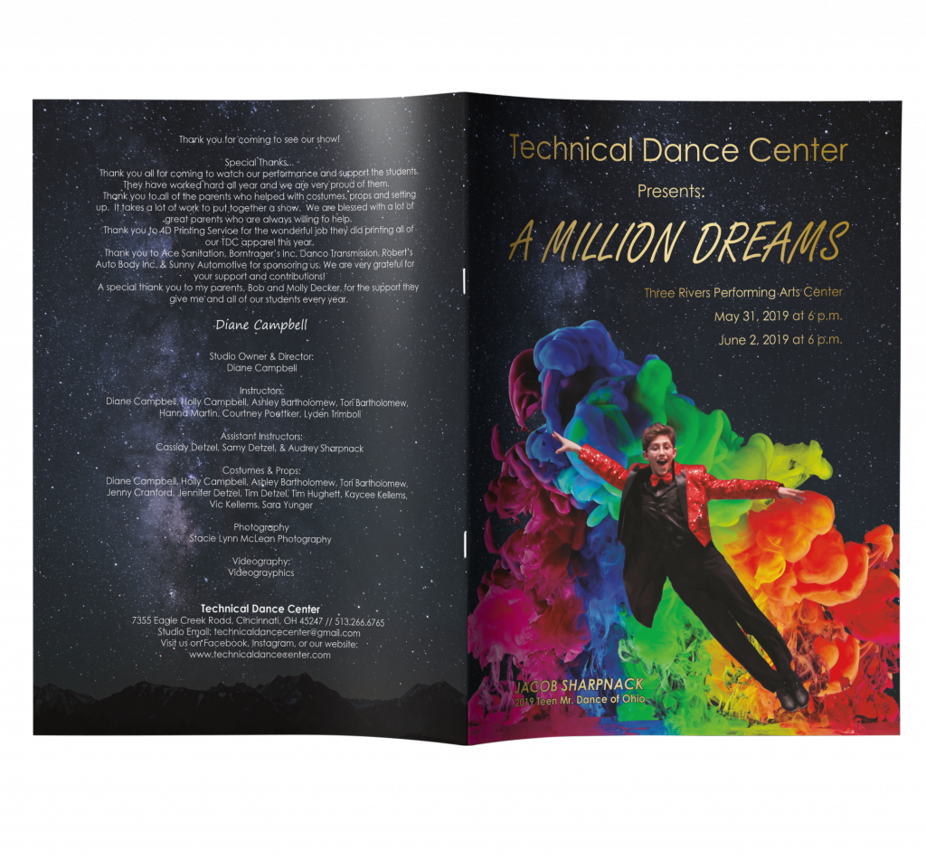 Dance Recital Programs