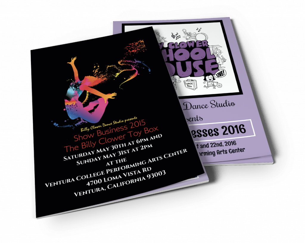 Dance Recital Program Printing