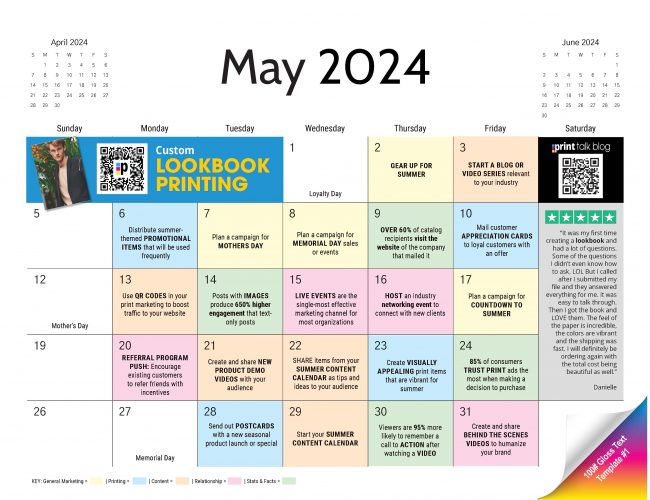 May 2024 Content Calendar