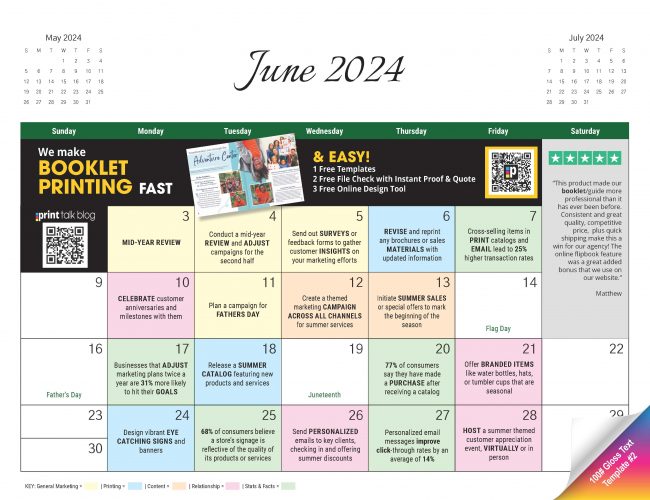 June 2024 Content Calendar