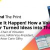 Behind The Print: Make It Happen! How a Voice Actor Turned Ideas into Things!