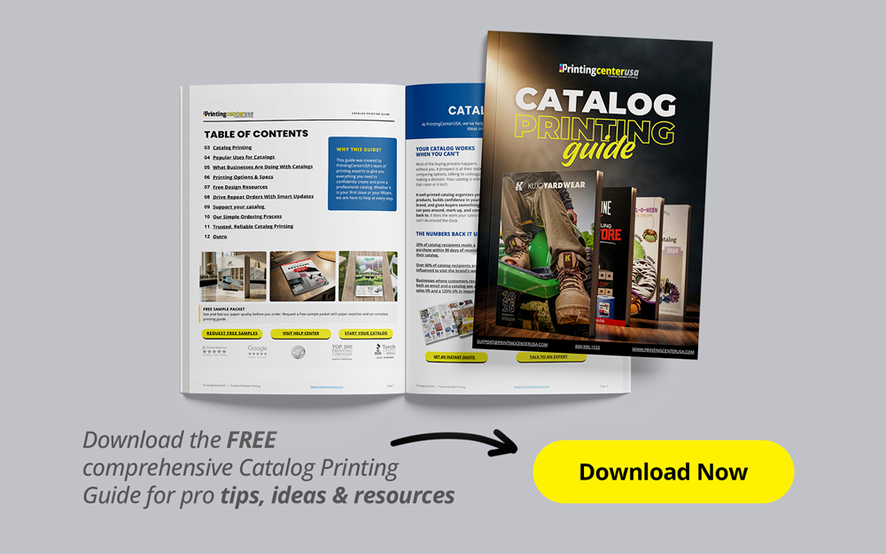 catalog printing guide