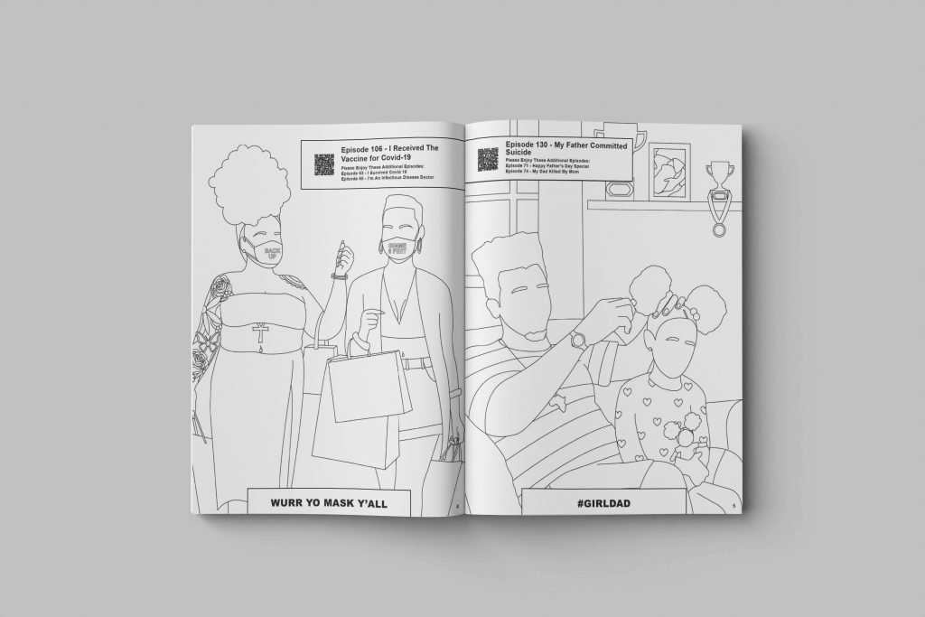 inside spread of the professional homegirl