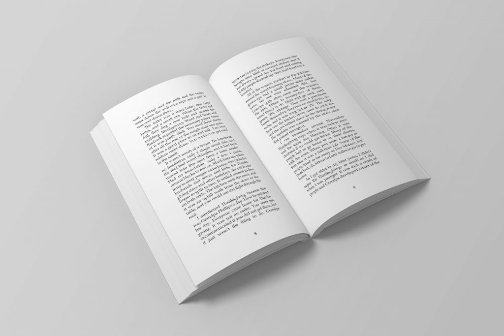 Rudy's story book, open spread 