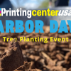 PrintingCenterUSA Arbor Day Tree Planting Event in Great Falls, Montana
