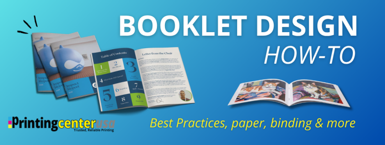 How to Design a Booklet: Booklet Design Tips & Best Practices