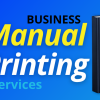 Business Manual Printing Services